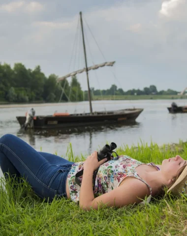 Détente sur les bords de Loire